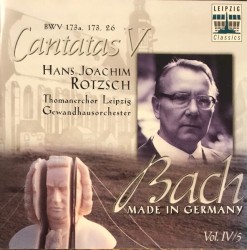 Kantaten BWV 173a, BWV 173, BWV 26