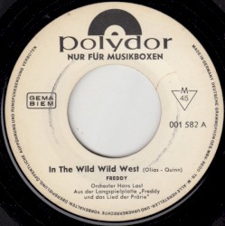 In the Wild Wild West / Dear, Old Joe