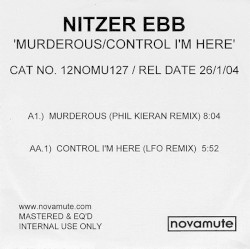 Murderous / Control I'm Here