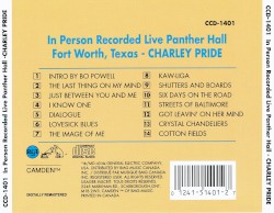 In Person Recorded Live Panther Hall Fort Worth, Texas
