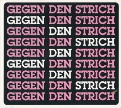 Gegen den Strich