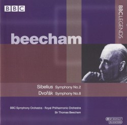 Sibelius: Symphony no. 2 / Dvořák: Symphony no. 8