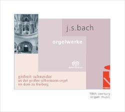 Orgelwerke auf der großen Silbermann-Orgel im Dom zu Freiberg