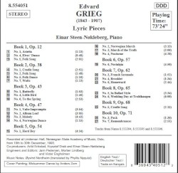 Lyric Pieces, Books 1 - 10 (Selection)