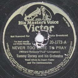 Never Too Late to Pray / Chicago