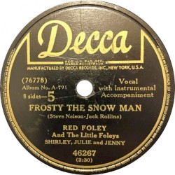 Frosty the Snow Man / Rudolph the Red-Nosed Reindeer