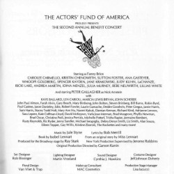 Funny Girl (Actor's Fund of America Benefit Concert)