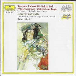 Smetana: Richard III / Hakon Jarl / Prager Karneval / Wallensteins Lager / Janáček: Sinfonietta