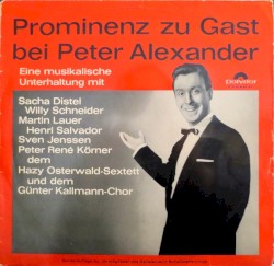 Prominenz zu Gast bei Peter Alexander