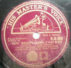 "Fats" Waller's Original E Flat Blues / Eep, Ipe, Wanna Piece of Pie