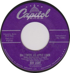 Ida! Sweet as Apple Cider / Way Down Yonder in New Orleans