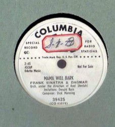 Mama Will Bark / I'm a Fool to Want You