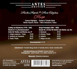 Martha Argerich + Maria Solozobova: Magie