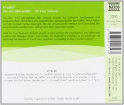 Le Quattro Stagioni, Violin Concerto, Double Concerto
