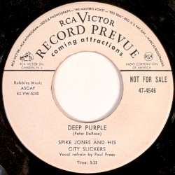 Deep Purple / It Never Rains in Sunny California
