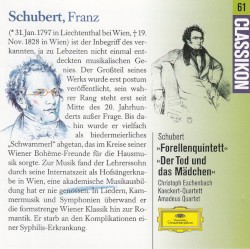 Forellen‐Quintett / Der Tod und das Mädchen