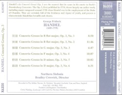 Concerti Grossi, op. 3, nos. 1-6