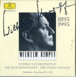 Die Klaviersonaten: Aufnahmen 1951 -1956