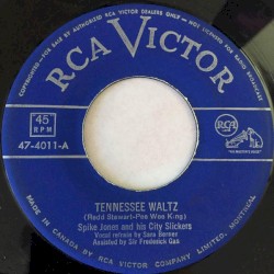 Tennessee Waltz / I Haven't Been Home for Three Whole Nights