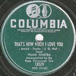 That's How Much I Love You / I Got a Gal I Love