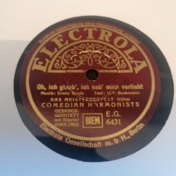 Oh, ich glaub', ich hab mich verliebt / Ich hab' für dich 'nen Blumentopf bestellt