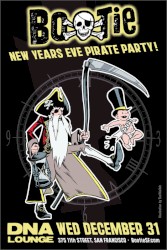 DNA Lounge Live: Bootie SF - New Years Eve Pirate Party
