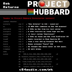 Project Hubbard: Rob Returns