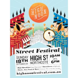 2011‐09‐18: High Noon Street Festival, Northcote Social Club, Melbourne, Australia