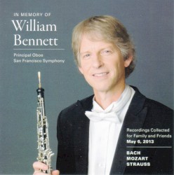 In Memory of William Bennett: May 6 2013