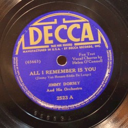 All I Remember Is You / Show Your Linen, Miss Richardson