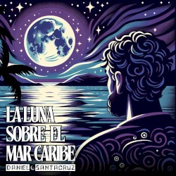 La luna sobre el mar Caribe