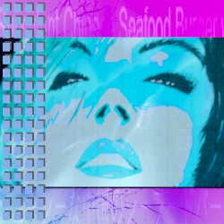 Succulent Chinese Seafood Burger with Seaweed Sodas and Mollusk Fries // 海藻ソーダと軟体動物のフライドポテトとジューシーな中国のシーフードバーガー