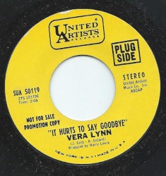 It Hurts to Say Goodbye / In the Snow