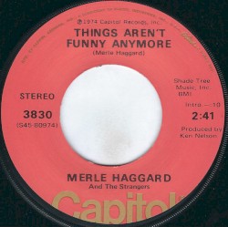 Things Aren't Funny Anymore / Honky Tonk Night Time Man