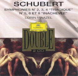 Symphonies Nº 2, 3, 4 “Tragique”, Nº 5, 6 et 8 “Inachevée”