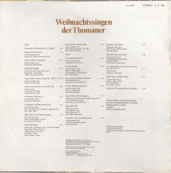 Weihnachtssingen der Thomaner