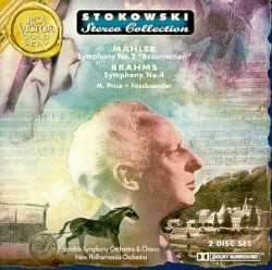 Mahler: Symphony no. 2 “Resurrection” / Brahms: Symphony no. 4