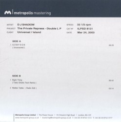 The Private Repress: Double L P