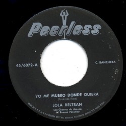 Yo me muero donde quiera / Por un amor