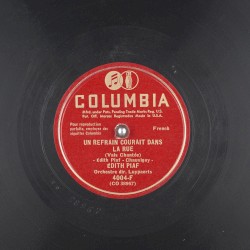 Un refrain courait dans la rue / La vie en rose