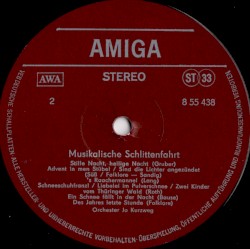 Musikalische Schlittenfahrt