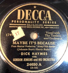 Maybe It's Because / It Happens Every Spring