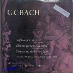 Sinfonia n° 6, op. VI, Sol mineur / Concerto pour hautbois et orchestre, Fa majeur / Concerto pour flûte et orchestre, Ré majeur