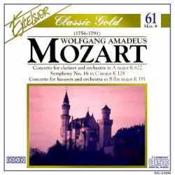 Concerto for Clarinet and Orchestra / Symphony No.16 / Concerto for Bassoon and Orchestra