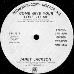 Come Give Your Love To Me