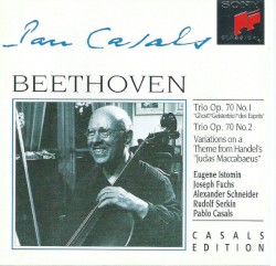 Trio Op. 70 No. 1 "Ghost" = "Geistertrio" = "Des Esprits" - Trio Op. 70 No. 2 - Variations On A Theme From Handel's "Judas Maccabaeus"