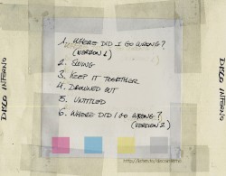 Technicolour Outtakes