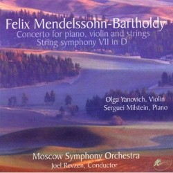 Concerto for Piano, Violin and Strings in D minor / String Symphony No. 7 in D minor