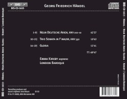 Neun Deutsche Arien - Gloria