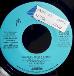 There’ll Be Sad Songs (To Make You Cry)